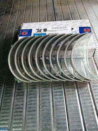 Вкладыши коренные 0.25 CY4100 FOTON (Фотон) 4102B.02.45+0.25