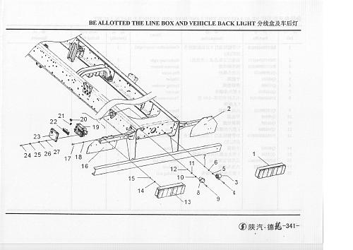 Задние фонари (самосвал)