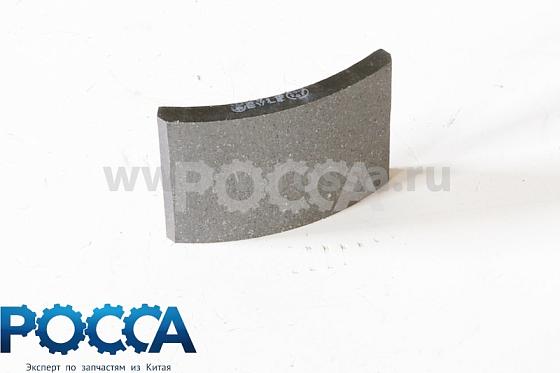 Накладка тормозной колодки без отверстий перед/зад FOTON (Фотон) 1049 1051 перед FOTON (Фотон) 1069 100x65x53x12,5