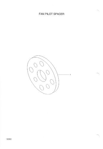 Проставка вентилятора