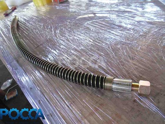 Шланг тормозной задний L-680 SHAANXI (Шанкси) SHACMAN (Шакман) F3000