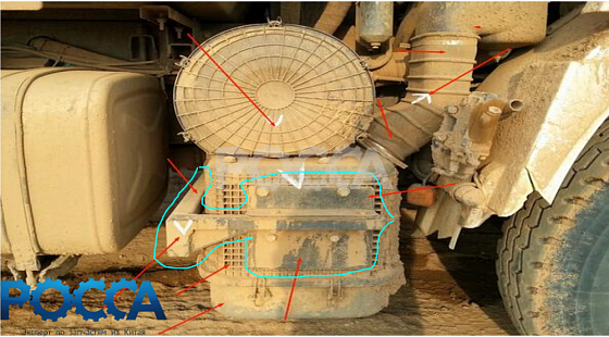 Кронштейн для корпуса воздушного фильтра КВАДРАТ SHAANXI F3000 (Шанкси) SHACMAN (Шакман) ForDZ91259190042