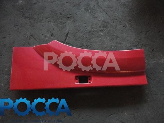 Крыло кабины заднее левое со спальником красное Евро-3 HOWO (Хово)