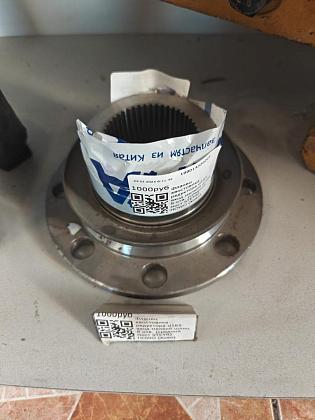 Фланец хвостовика редуктора d165 вход мелкий шлиц 8 отв. (средний мост STEYR) HOWO (Хово) 199014320205